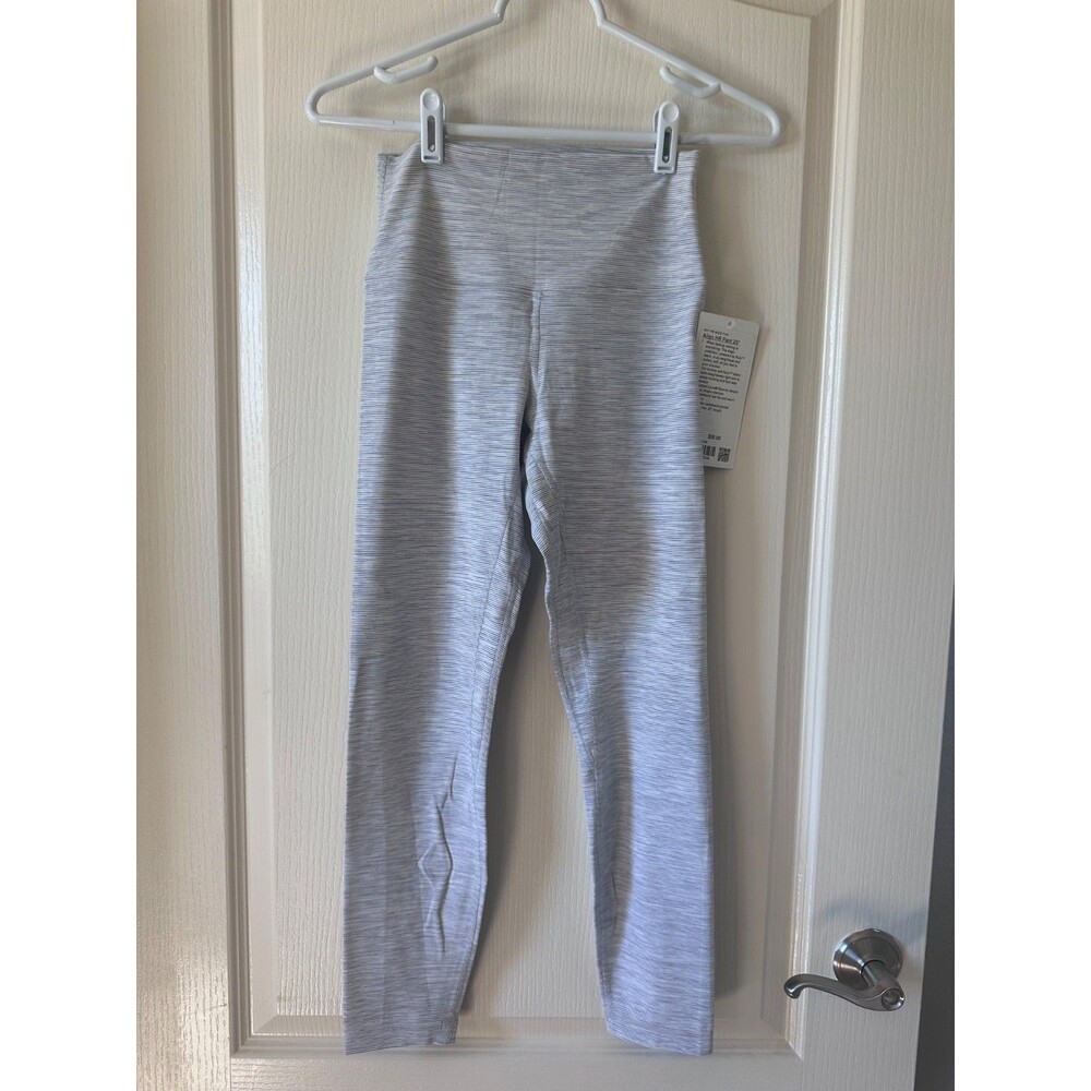 NWT Lululemon Align HR Pant 25" Wee Are From Space Nimbus Battleship Size 6